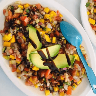 Ceviche de Camarón con Mango