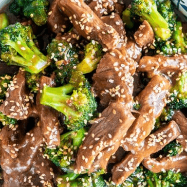 Carne de Res con Brócoli