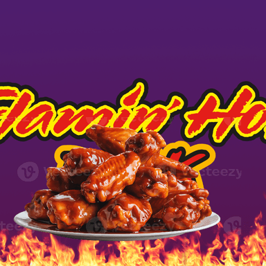 Alitas Sabor Flammin Hot