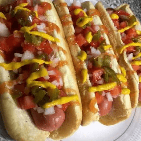 Hot Dog Sencillos 3 Piezas