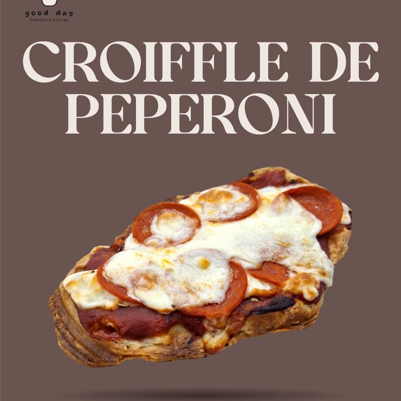 Croiffle Peperoni
