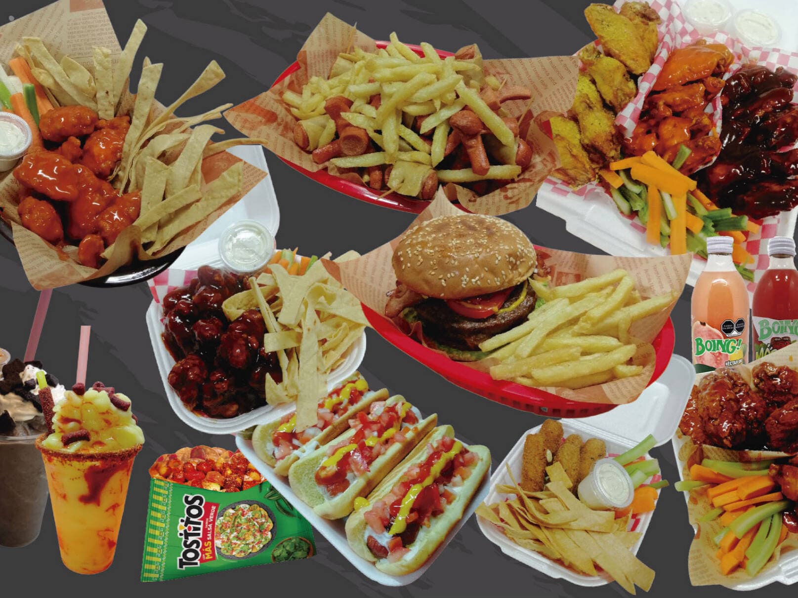 FRITAR FRITAR alitas y snacks