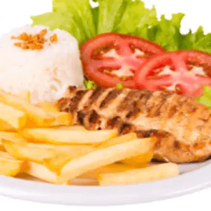 Pechuga A La Plancha Jr. + Bebida del Día