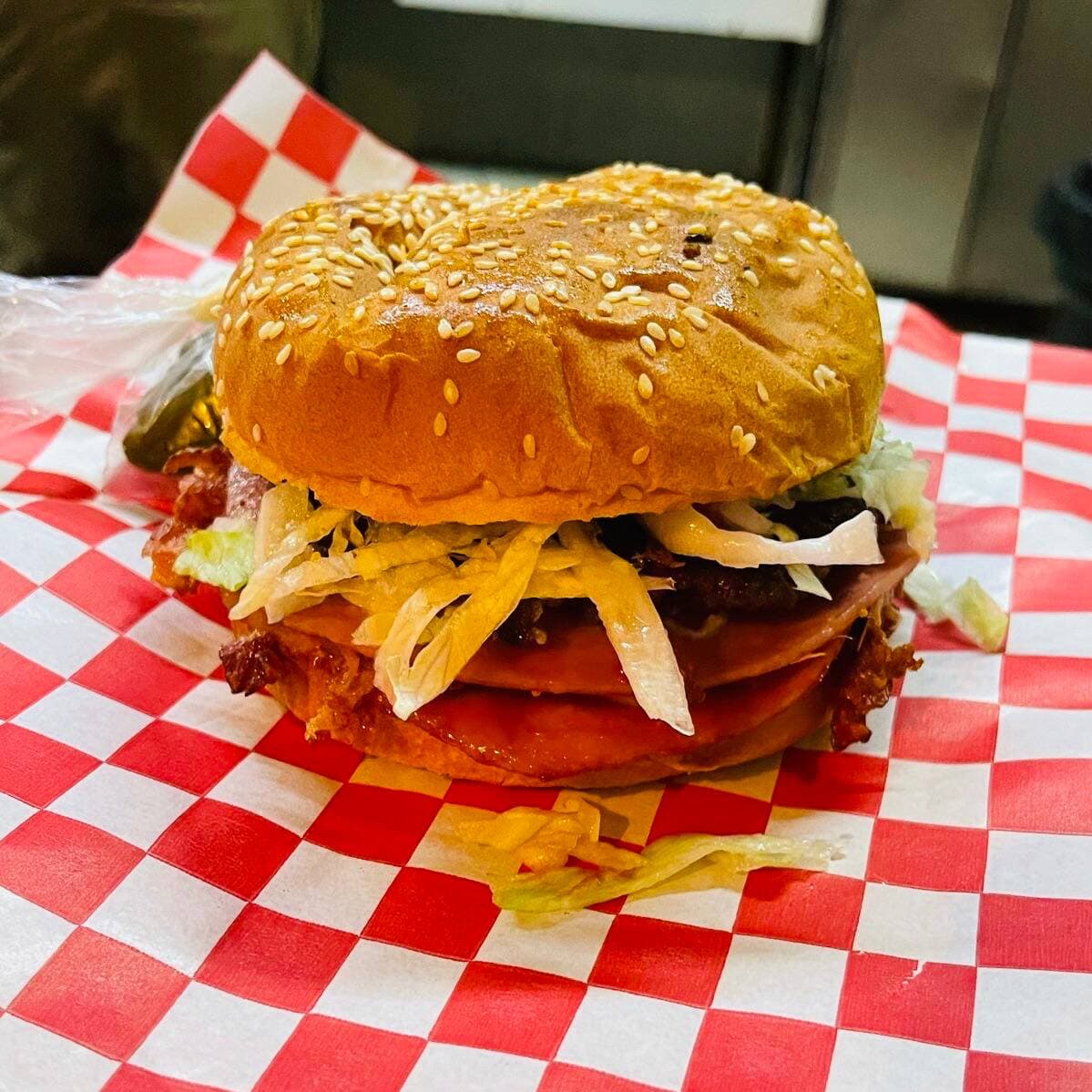 Hamburguesa Hawaiana