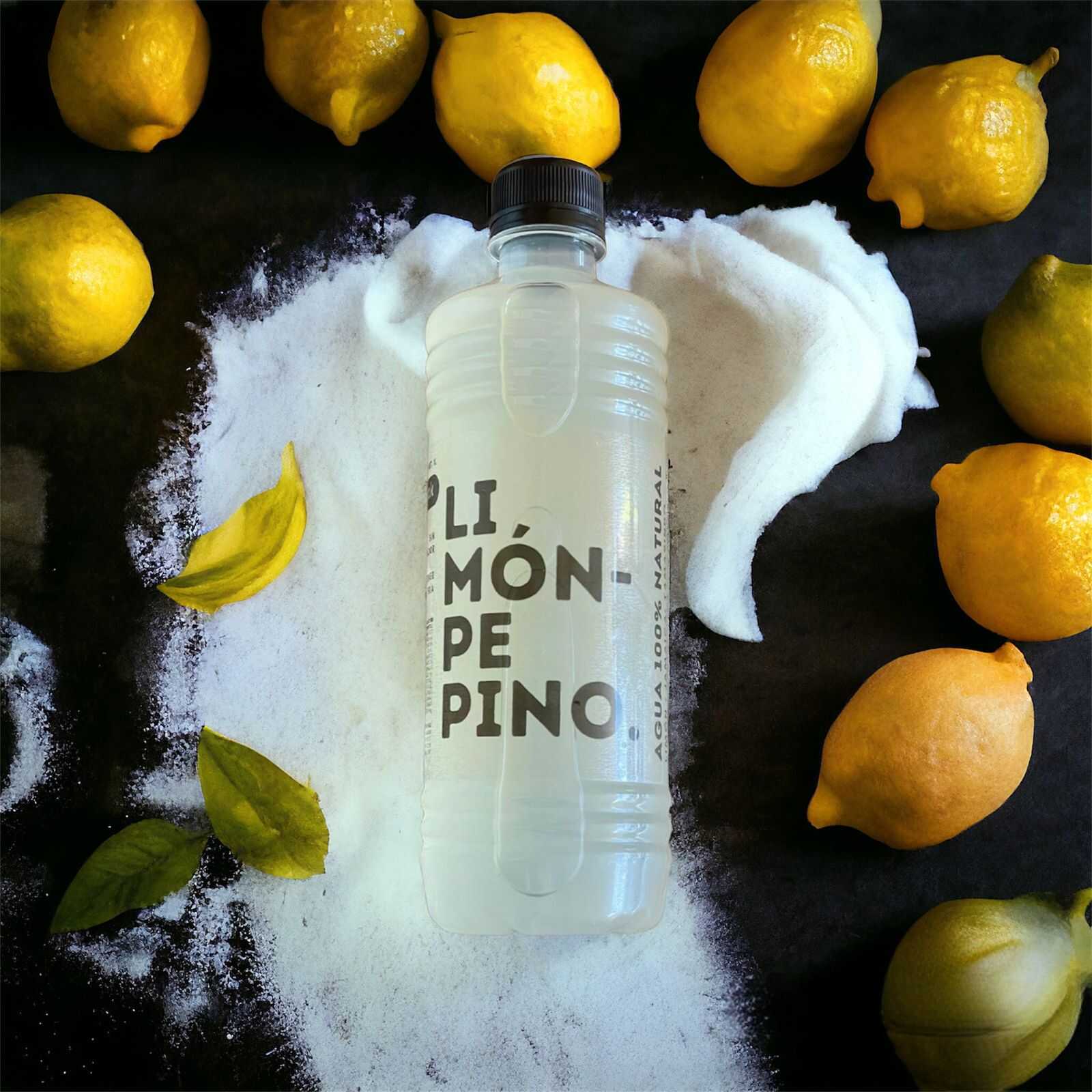 Agua Limón Pepino