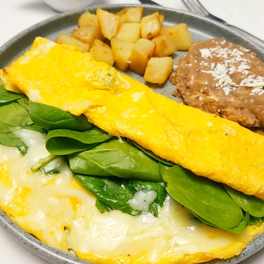 Omelette de Espinacas