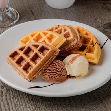 WAFFLE BICOLOR