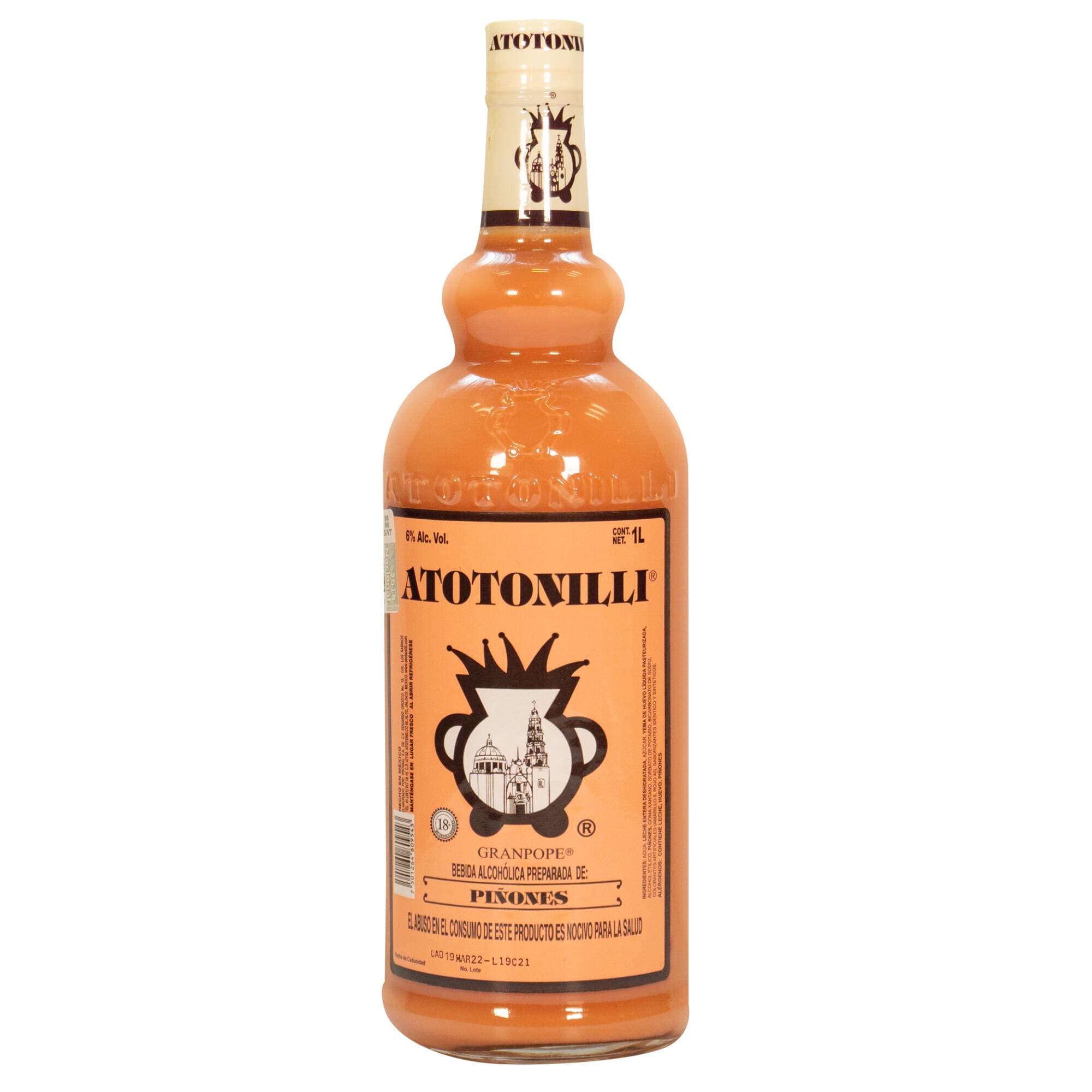 Rompope Atotonilli Piñon 1000 ML