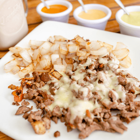 250 GRS de Chuleta con Queso