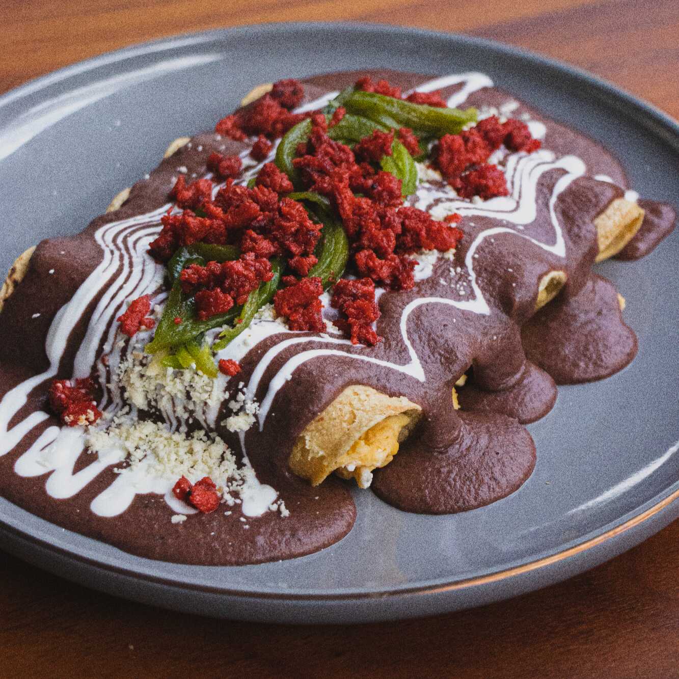 Enfrijoladas Veracruzanas