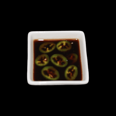 Soya con chiles