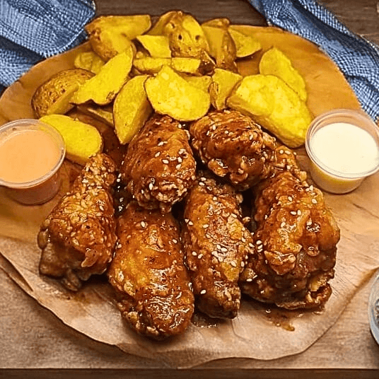 Alitas Búfalo 6und y Chaufa