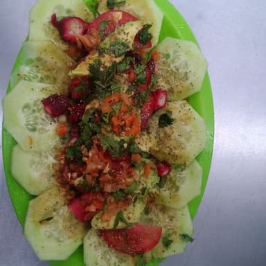 Tostada personal  Pulpo