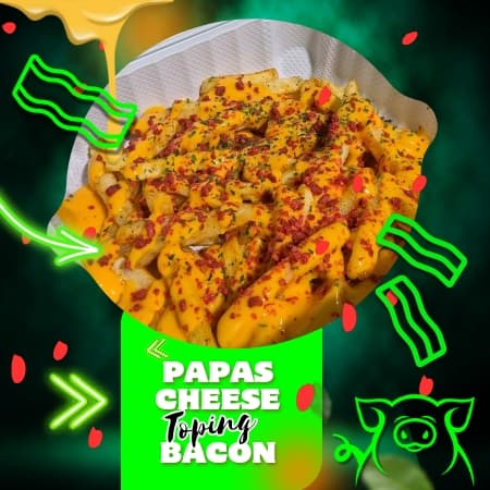 Papas Cheese Bacon