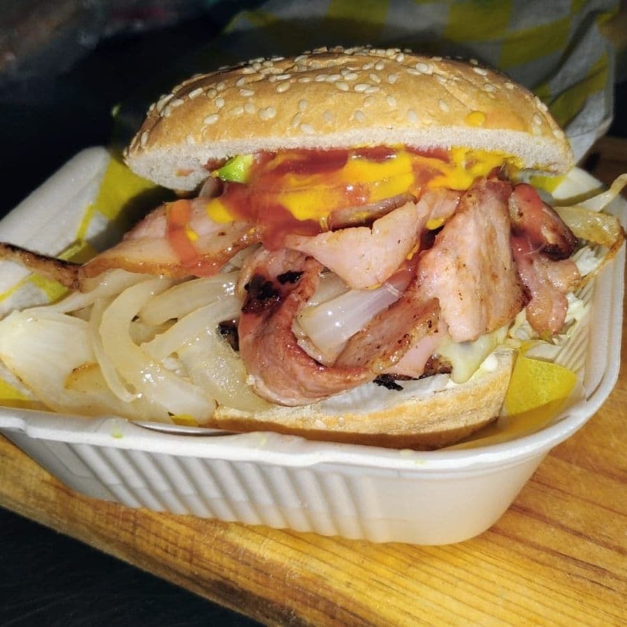 Hamburguesa Tocino
