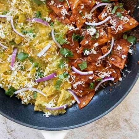 Chilaquiles Combinados (2 salsas)