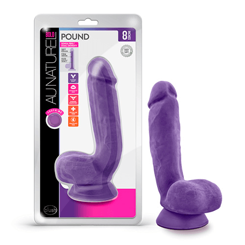 AUNATUREL BOLD 8.5 INCH POUND PURPLE/PINK