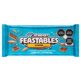 Chocolate Mr. Beast sabor Almendra