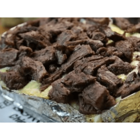 Papas con Arrachera