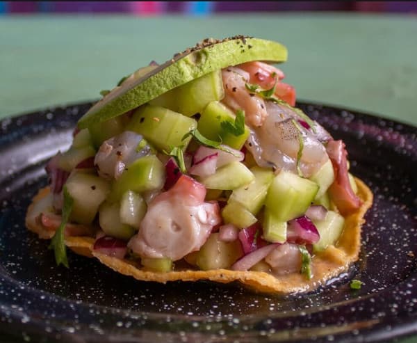 Tostada Campechana ( mixta)