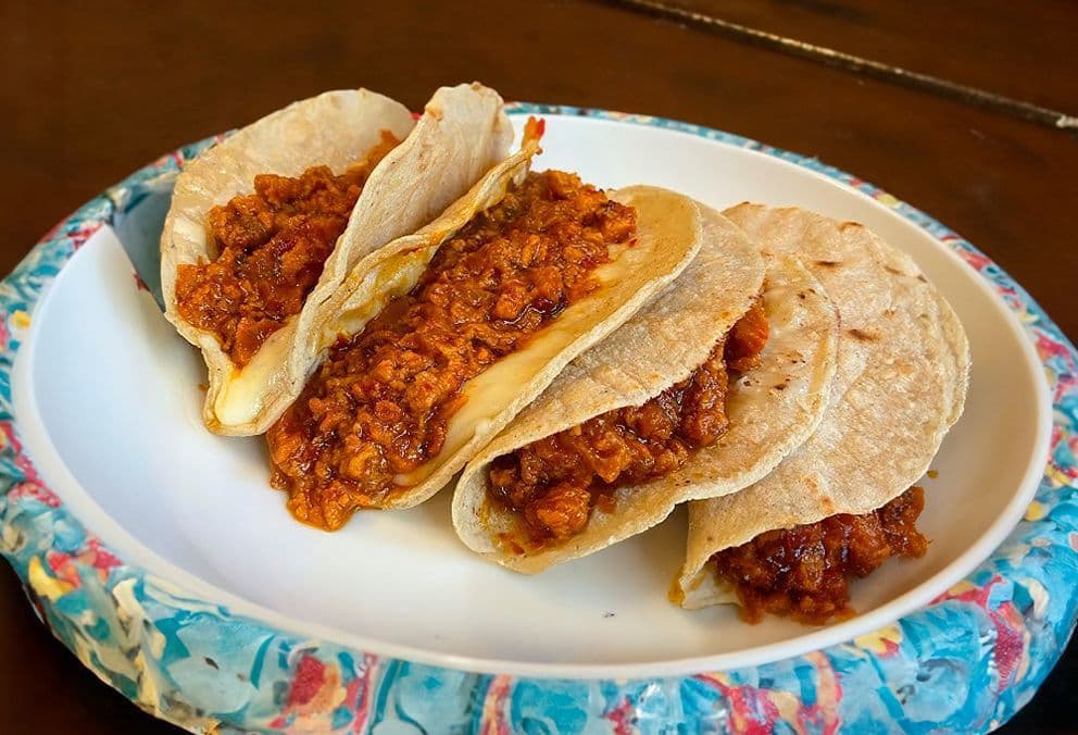 Taco Chicharrón Prensado