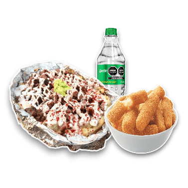 Combo 3: Papa Rellena Deluxe