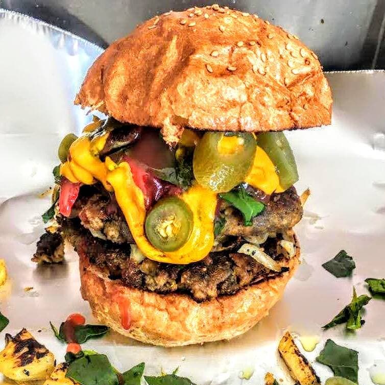Hamburguesa Vegana Doble