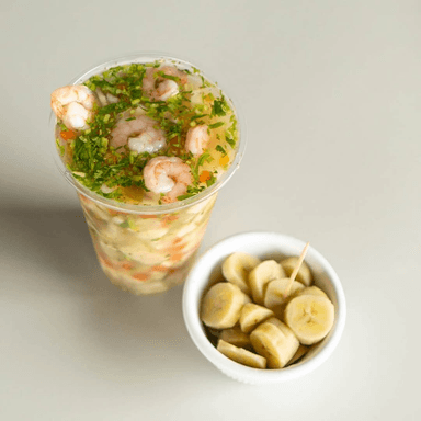 Ceviche de camarón 12 onzas
