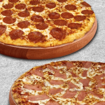 2 Pizza Familiares *