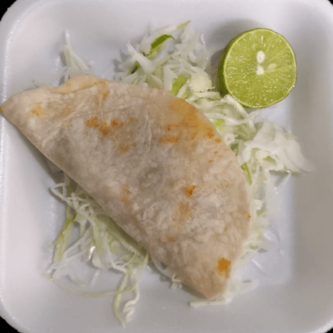 Taco Harina-Frijol