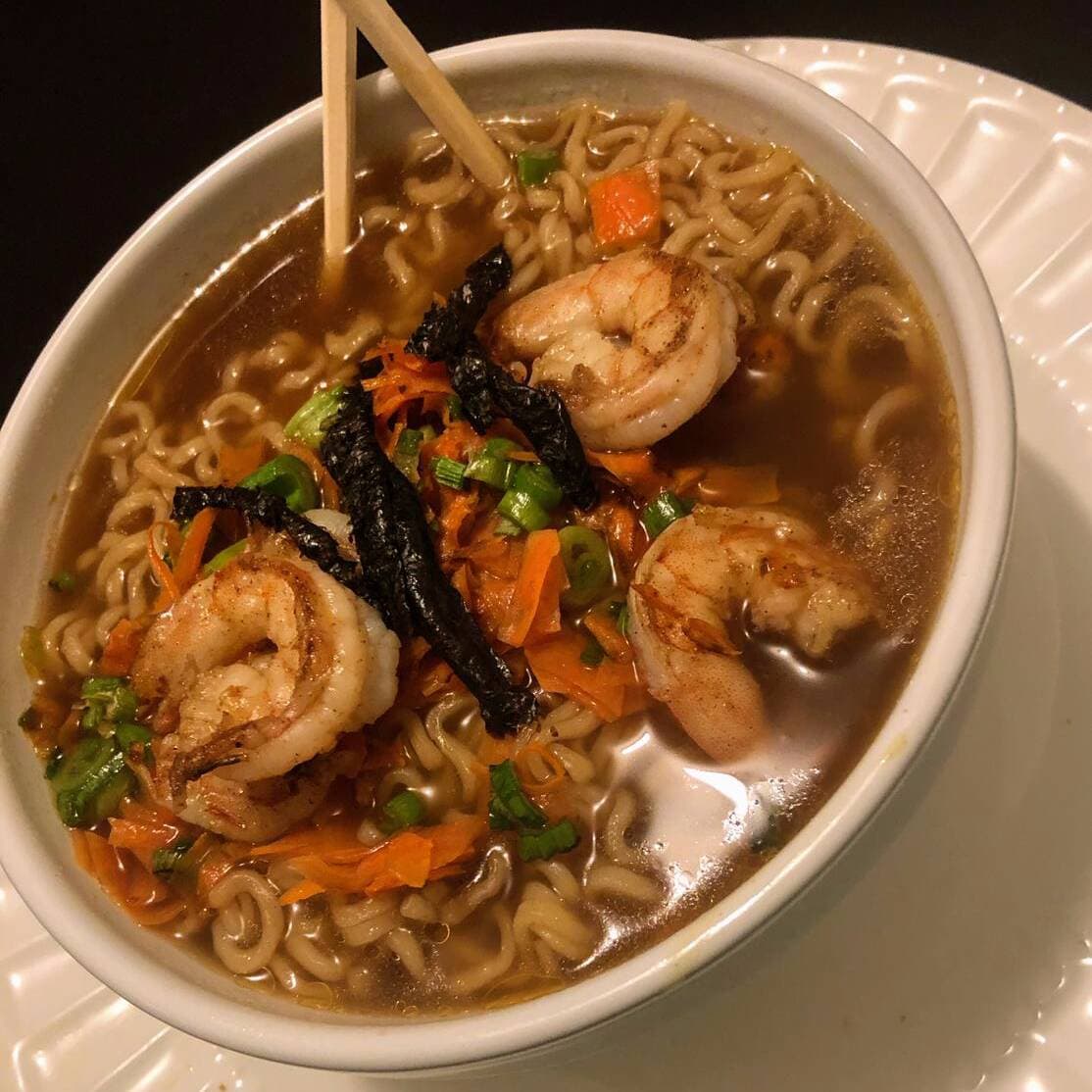 Ramen de Camarón
