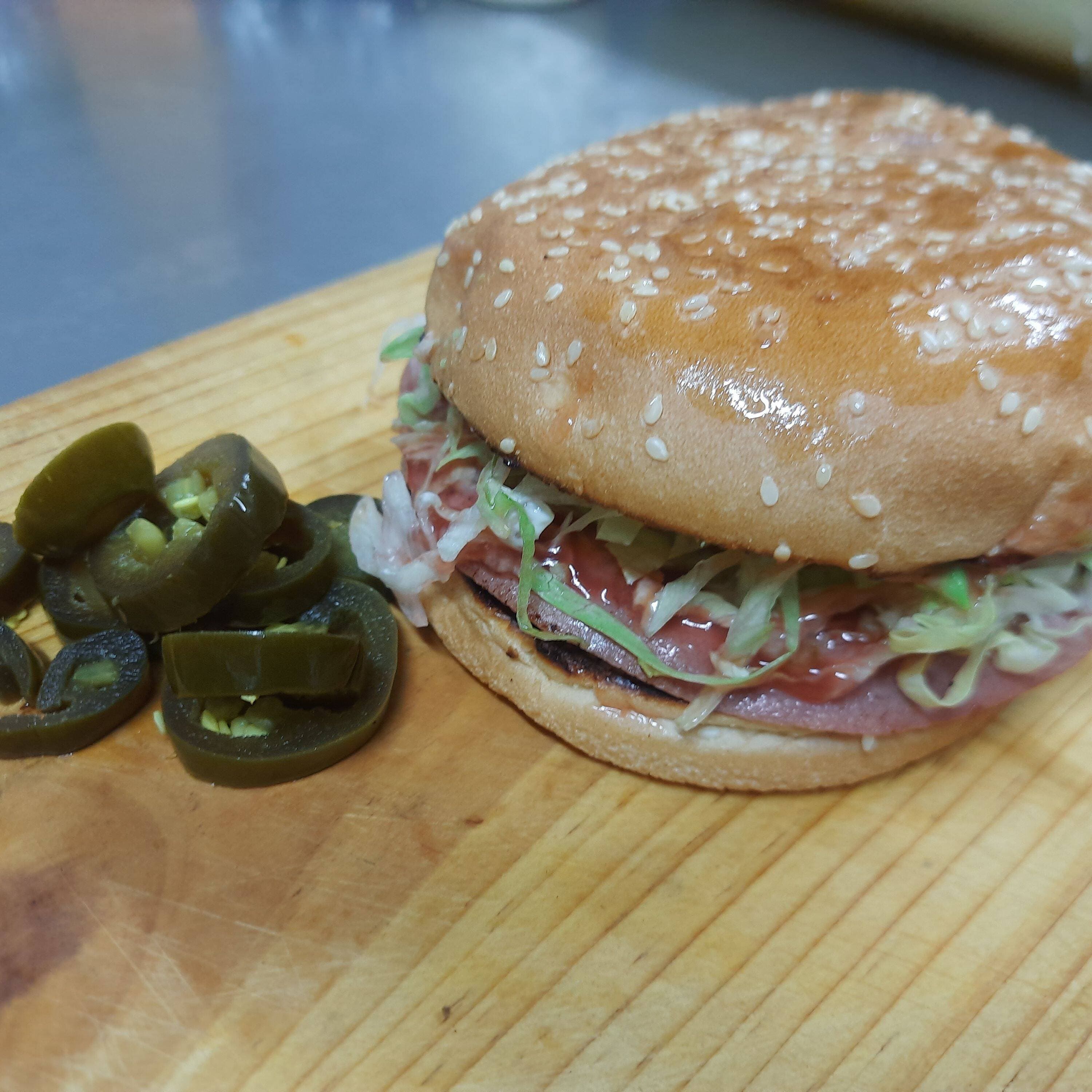 Hamburguesa Sencilla c comercial