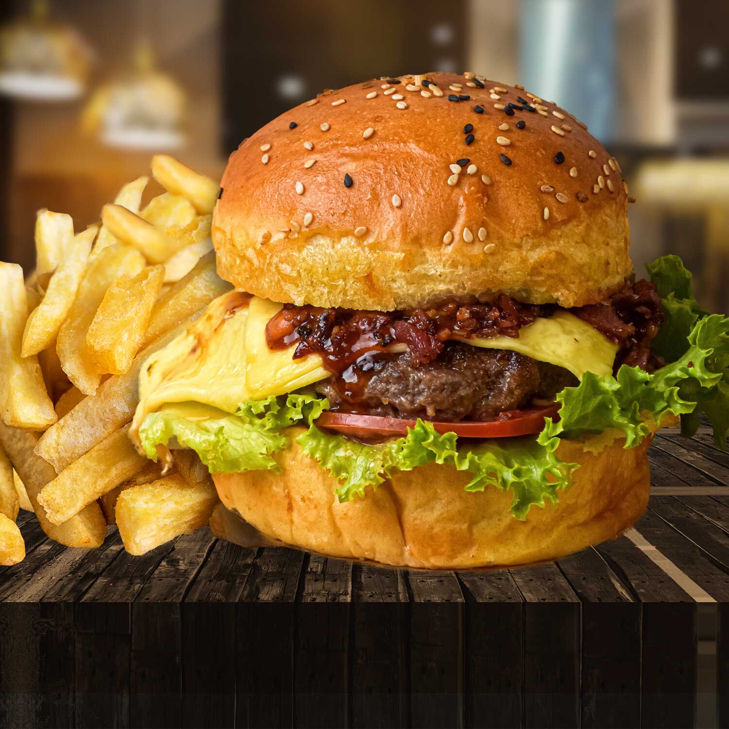 HAMBURGUESA LA DIABLA