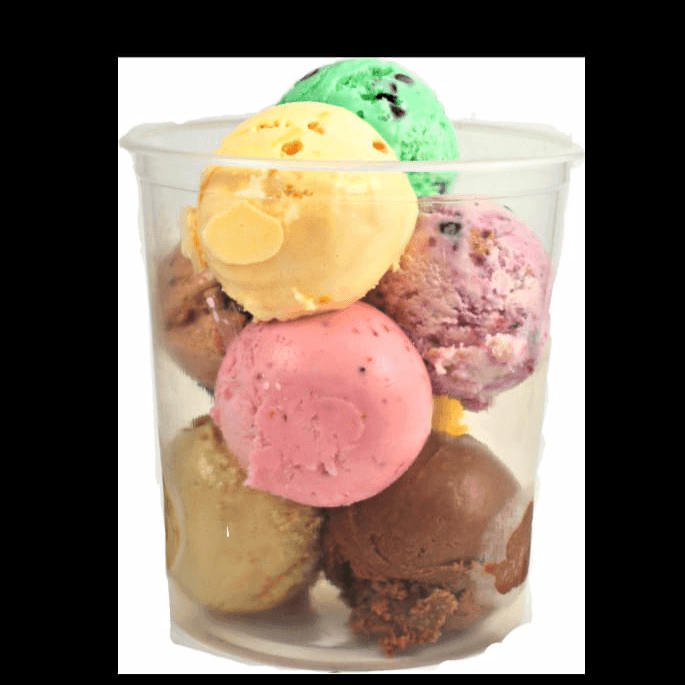 LIitro de helado 7 sabores