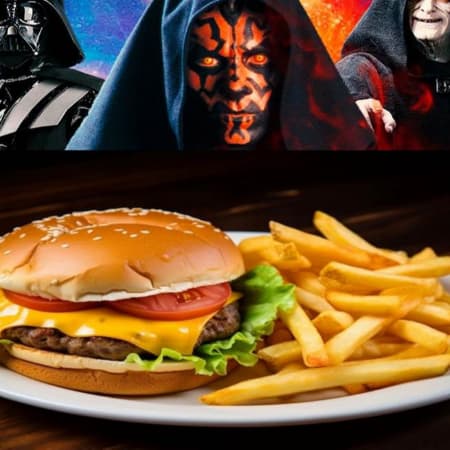 Combo Burger Lord Sith