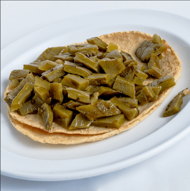 NOPAL CON QUESO (2) TACOS 150grs