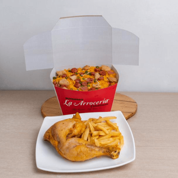 Combo 5 Porciones + 1/4 Pollo Frito (Perniles)