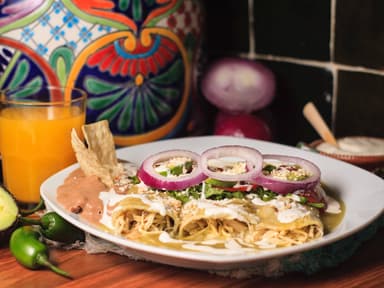 Enchiladas Verdes