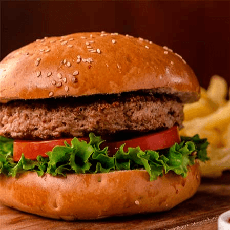 Hamburguesa con Milanesa