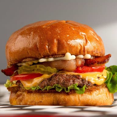 Crispy Spicy BBQ Burger