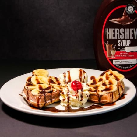 Waffle de nutella pequeño