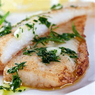 Filet De Pescado Al Ajillo