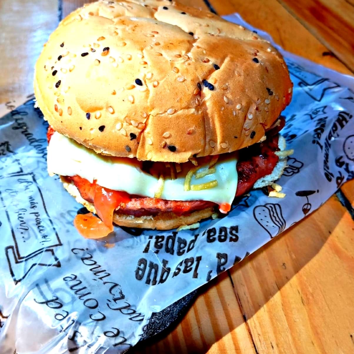 Hamburguesa Clásica Rapitunes