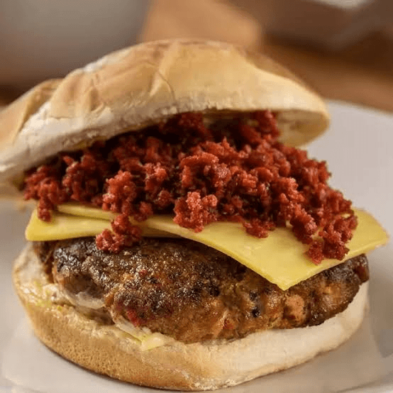 Hamburguesa Choriqueso