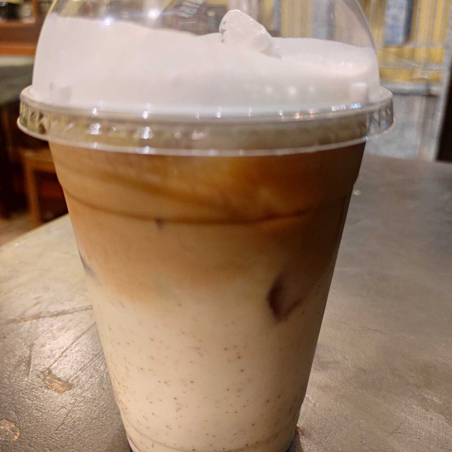 Americano con Té verde frio