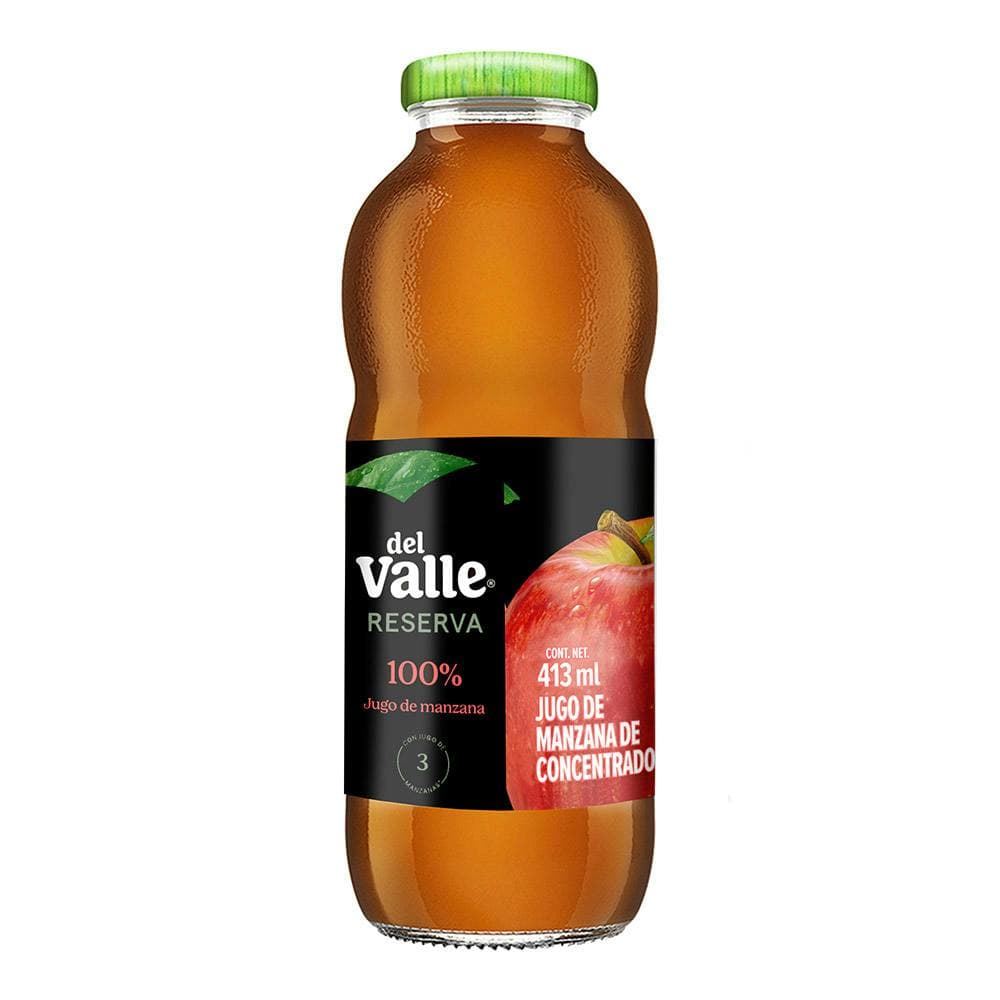 DEL VALLE 100% MANZANA 413ML