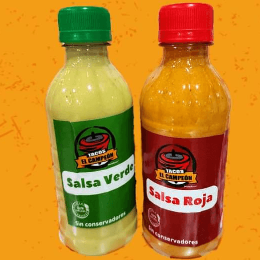 Botella de Salsa Verde 200 Ml