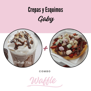 C ombo Waffle + Bebida Fría