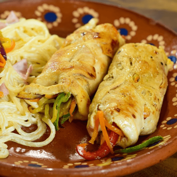 Pechuga Rellena de Jamón y Queso