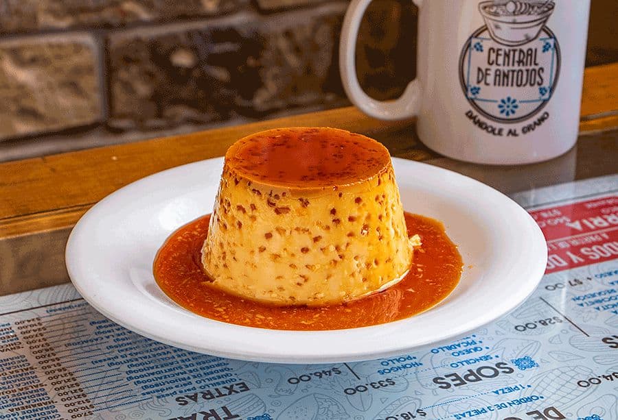 Flan napolitano